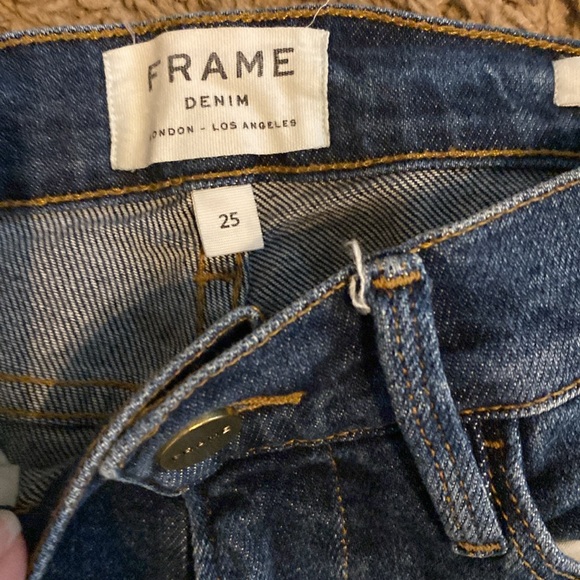 Frame jeans size 25 - Picture 4 of 8